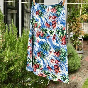 Your "Be on Vacation Anywhere!" Tropical Skirt